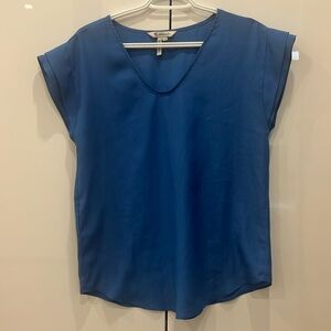 BCBG Generation Cobalt Blue Blouse | Size Small